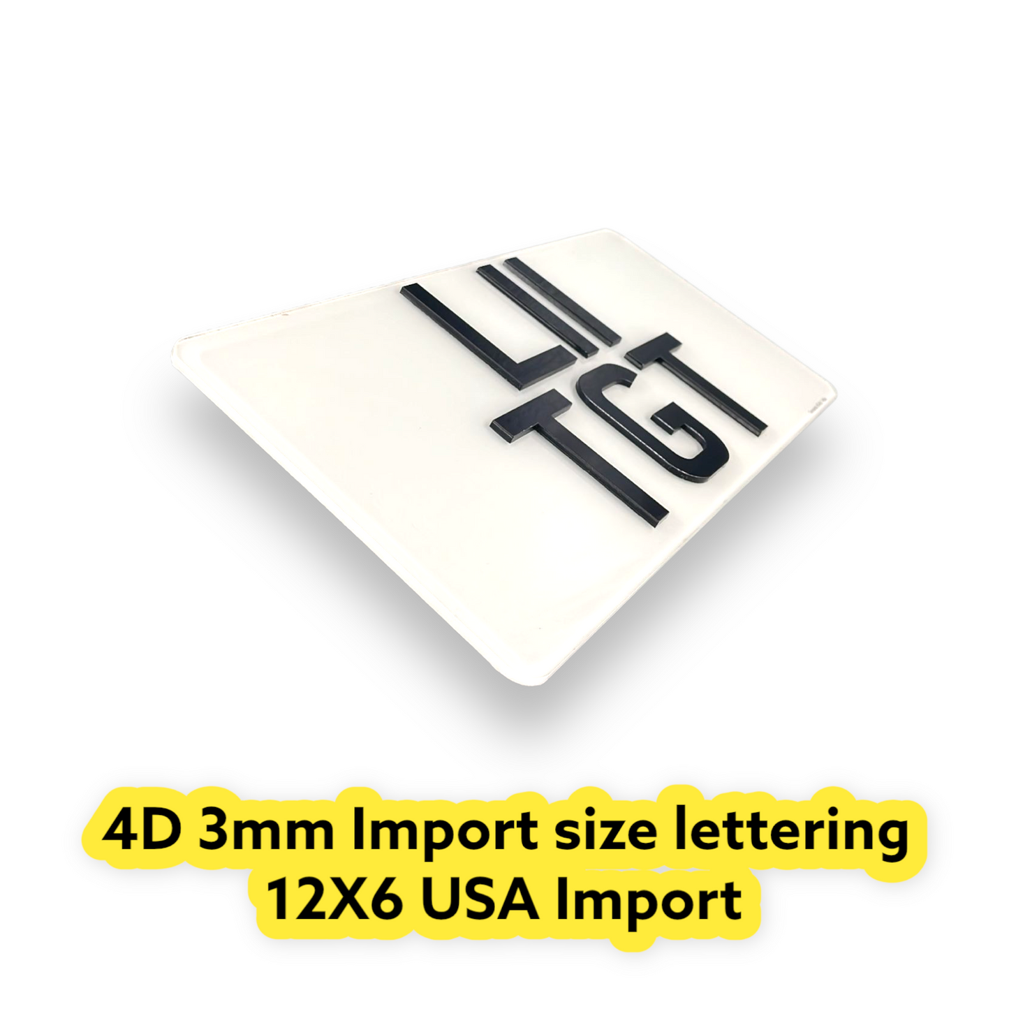 JAP/USA Import Plates