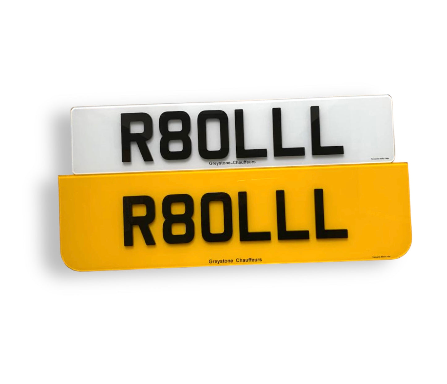 Rolls Royce Plates