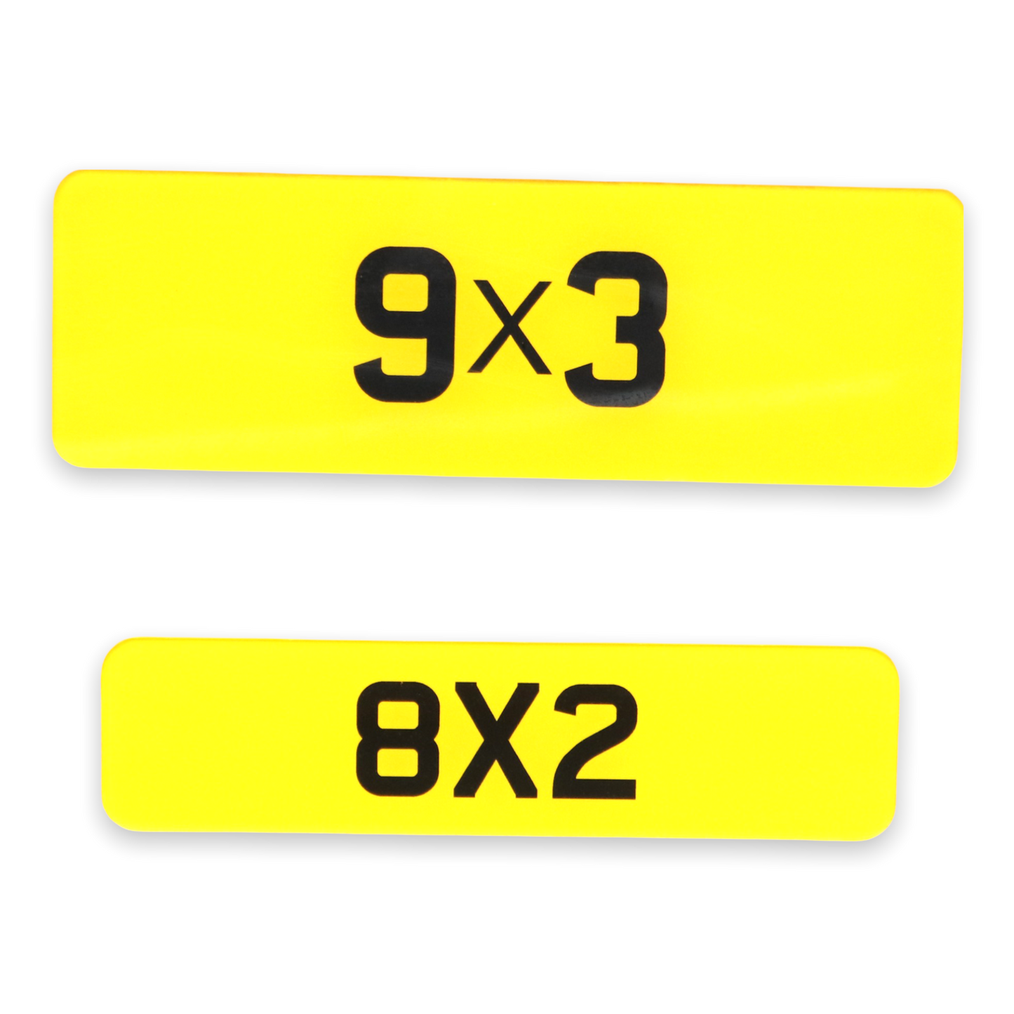 Ride on car - Number Plate