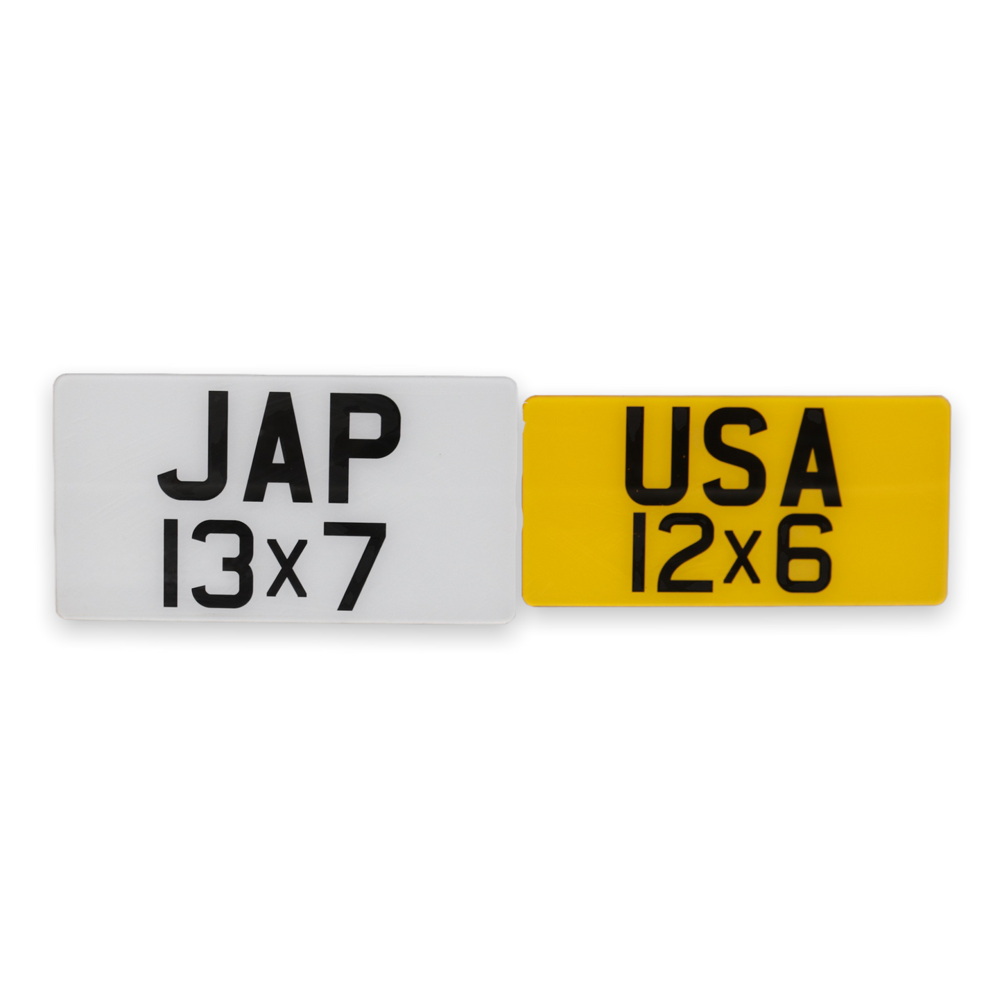 JAP/USA Import Plates