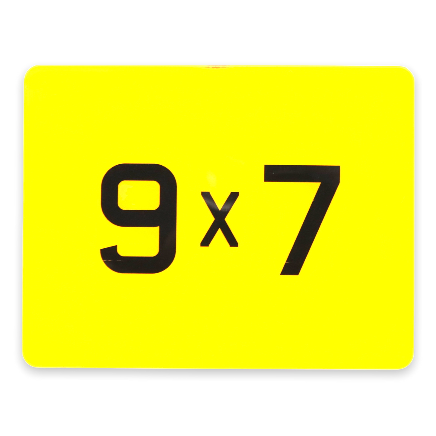 Bike Plate - Various Sizes - Printed Only